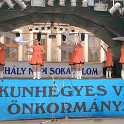 5.  Mazsorett bemutató a kunhegyesi csoportok bemutatásában.2010.09.25
